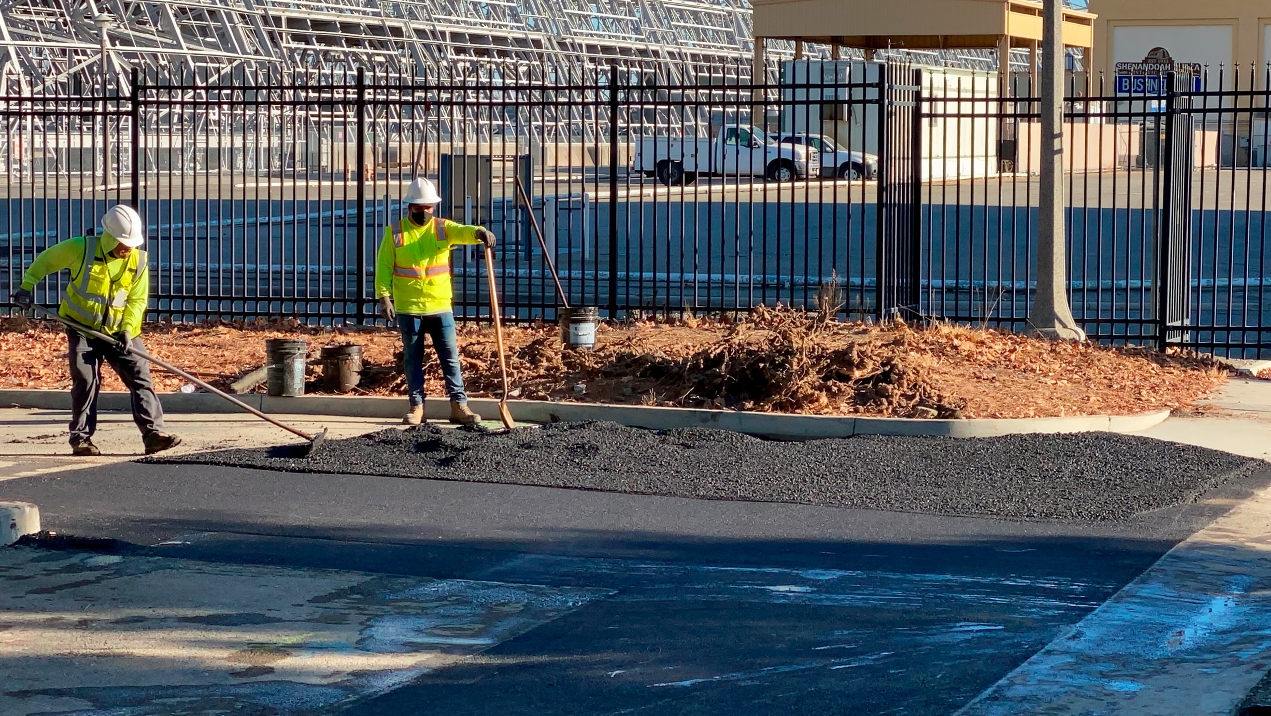 ASPHALT PAVING AND CONCRETE AND ADA